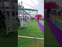 Συνεργασία γονέα-παιδιού Παιδική Ζιπ Σινγκ Εξωτερικό Χωρίς ηλεκτρική ενέργεια Εξωτερικό Παιδικό Πλατόπεδο Ζιπ