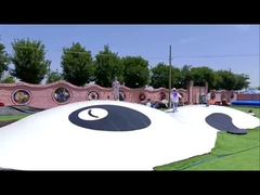 Φουσκωτό τραμπολίνο Panda Jumping Cloud για εσωτερικούς παιδότοπους