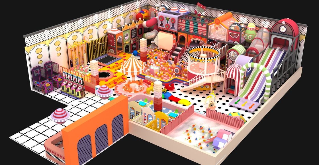 Επικίνδυνα εμπορικά εξοπλισμός παιδικού χώρου ασφαλή για παιδιά πολύχρωμα εσωτερικό εξοπλισμό παιδικού χώρου για το σπίτι