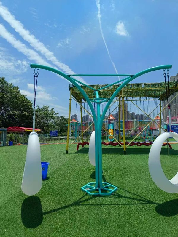 Περιστρεφόμενη Σελήνη Ιπτάμενη Κούνια Αδιάβροχη LED Φωτιζόμενη Καρέκλα Αλλαγής Χρώματος για Όλες τις Εποχές Κήπου Εξωτερικού Χώρου