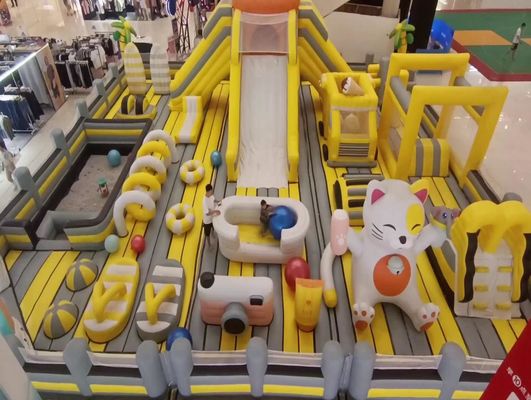 Εμπορικό εξοπλισμό παιδικού παιδικού παιχνιδιού Πνευματώδες κάστρο Φανταστικό κάστρο