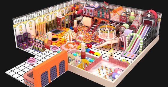 OEM Naughty Castle Kids 10 Παιδιά - 15 Παιδιά Παιχνιδιακή δομή εσωτερικού χώρου