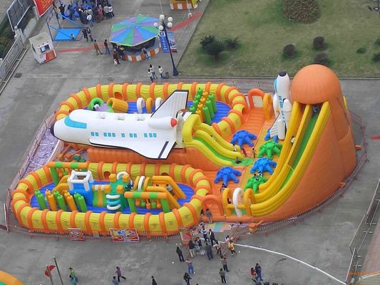 Προσαρμόσιμος Bounce House Οικογενειακό κέντρο ψυχαγωγίας Πνευματικό PVC Bounce House Party
