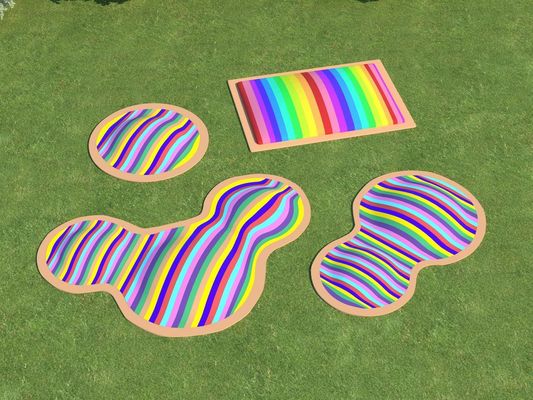 Εξωτερικό Πάρκο Περιπέτειας Πνευματώδες Πνευματώδες Τραμπλίνου