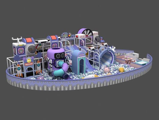 10 Παιδιά Πριγκίπισσα Κάστρο Θέμα Αντι UV LLDPE Παιδικό εσωτερικό πάρκο διασκέδασης