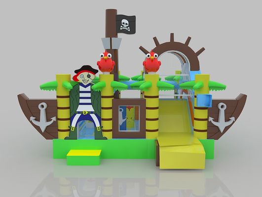 Πάρκο σε σχήμα φουσκωτό κάστρο Παιδικά μπαλόνι πάρτι γενεθλίων