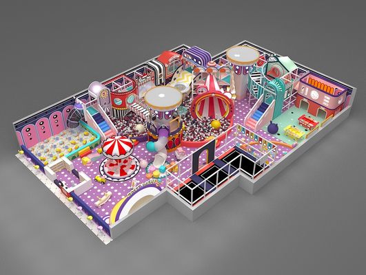 Προσαρμοσμένο Naughty Castle Παιδιά Μικρό εξοπλισμό εσωτερικού παιδικού χώρου Soft Game Set