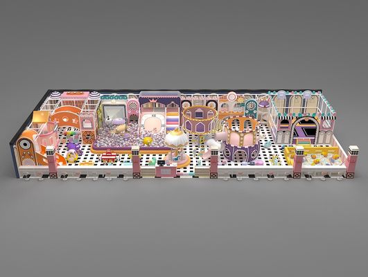 PVC Naughty Castle 2 έτη ~ 15 έτη Παιδικό Πλατόπεδο Πάρκο διασκέδασης εσωτερικού χώρου