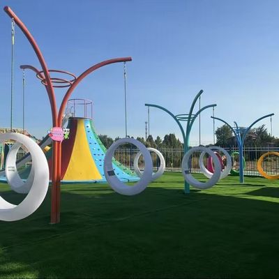 Εξωτερική παιδική χαρά με διαδραστικά εφέ φωτός Οικογενειακή διασκέδαση